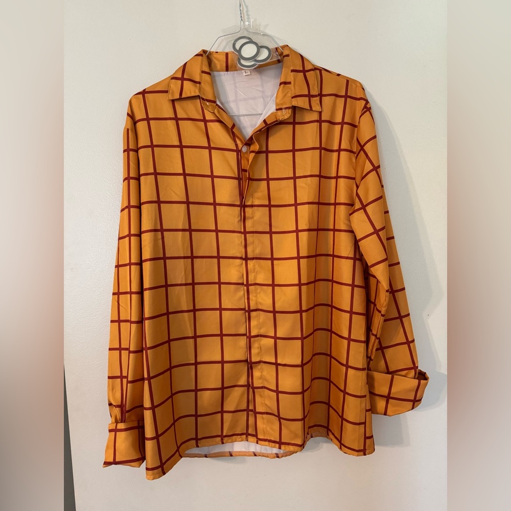 Disney woody costume shirt